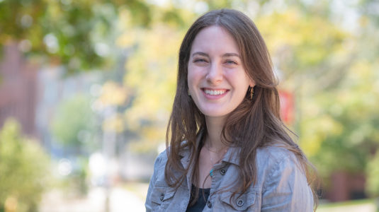 Elizabeth Imber portrait at Clark University
