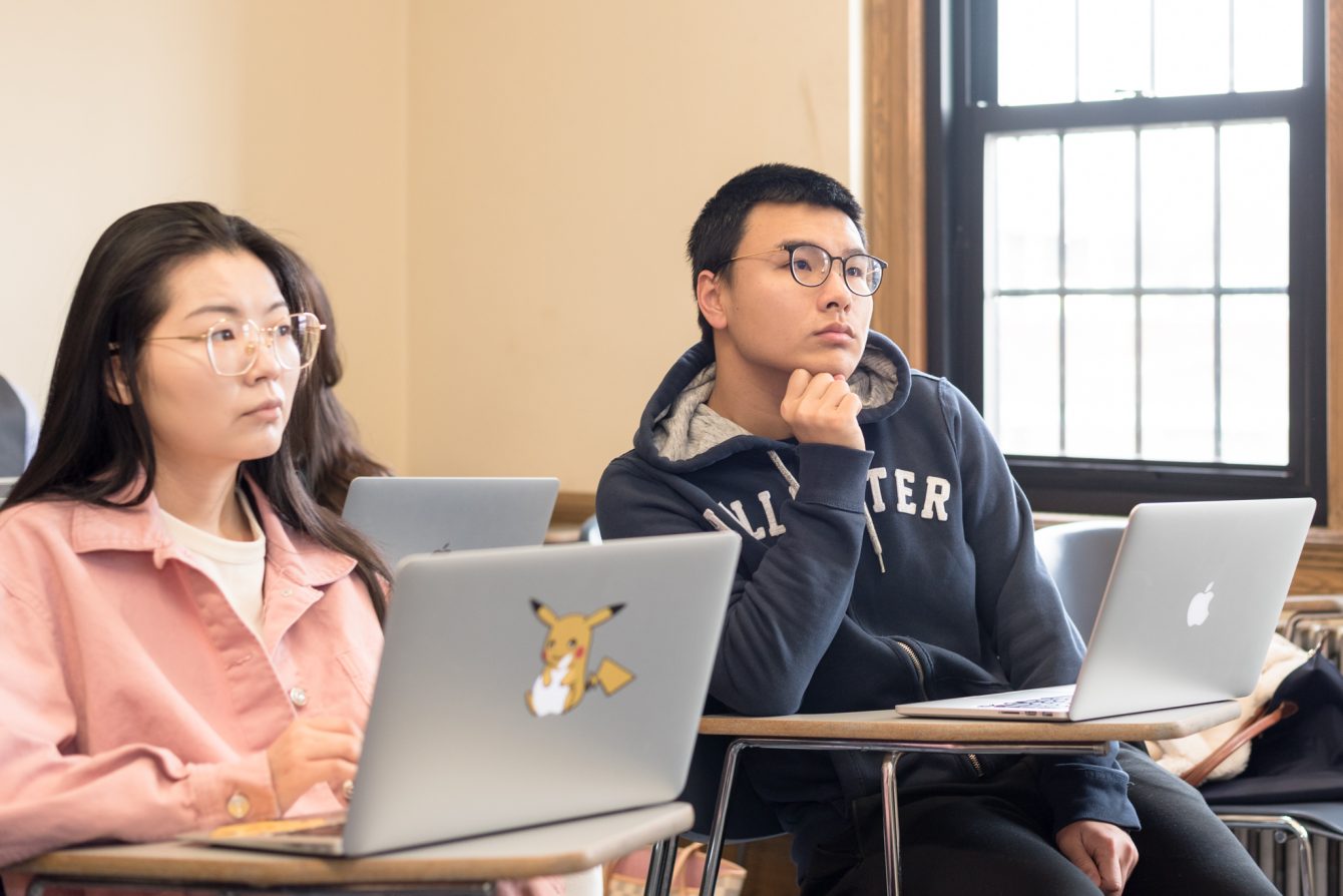 students in ALCI class