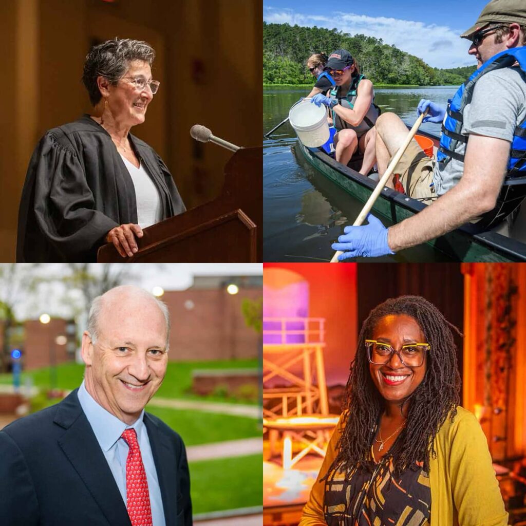 portraits of Clark alumni