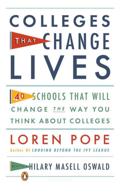 Colleges That Change Lives book cover